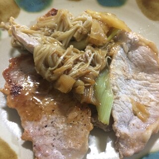 簡単美味しい♪焼肉のタレの豚ロース焼き